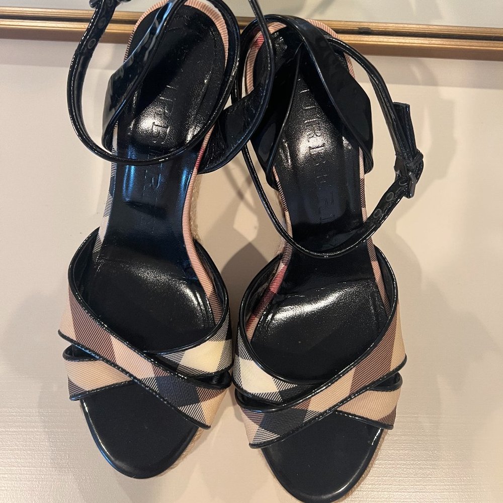 Burberry London Espadrilles--Only worn twice